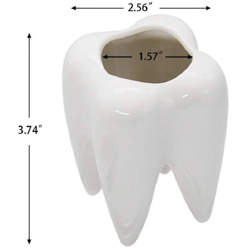 Dental Tooth Flower Vase