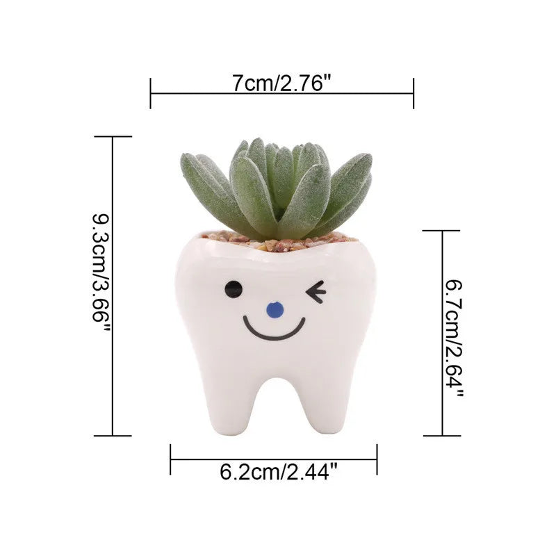 FREE GIFT Dental Tooth Flower Vase