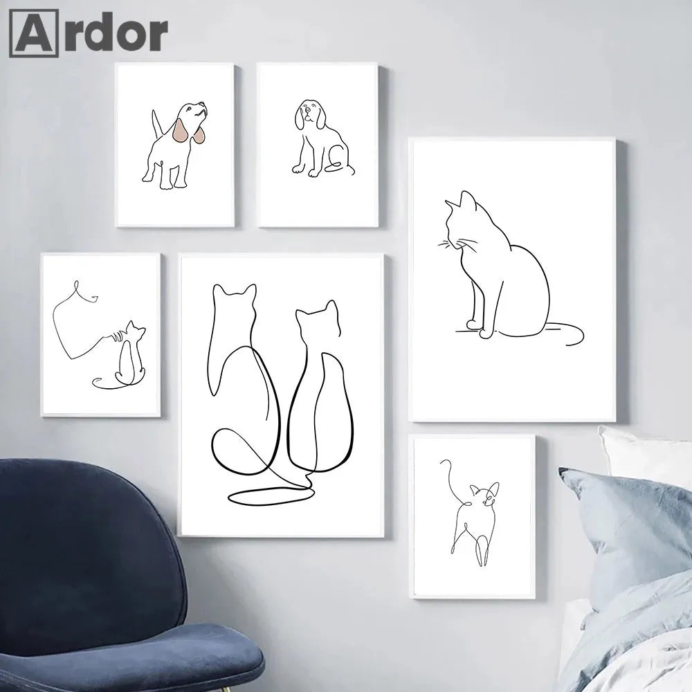  Cat Poster Canvas