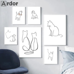  Cat Poster Canvas