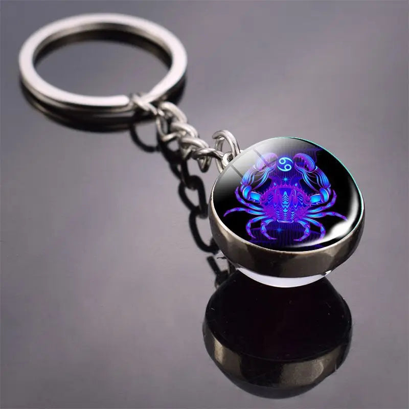 Luminous Ball Pendant Key Chain