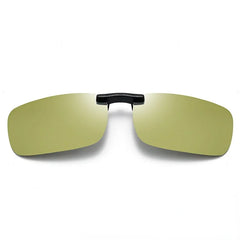 Polarized Clip Rimless Sunglasses