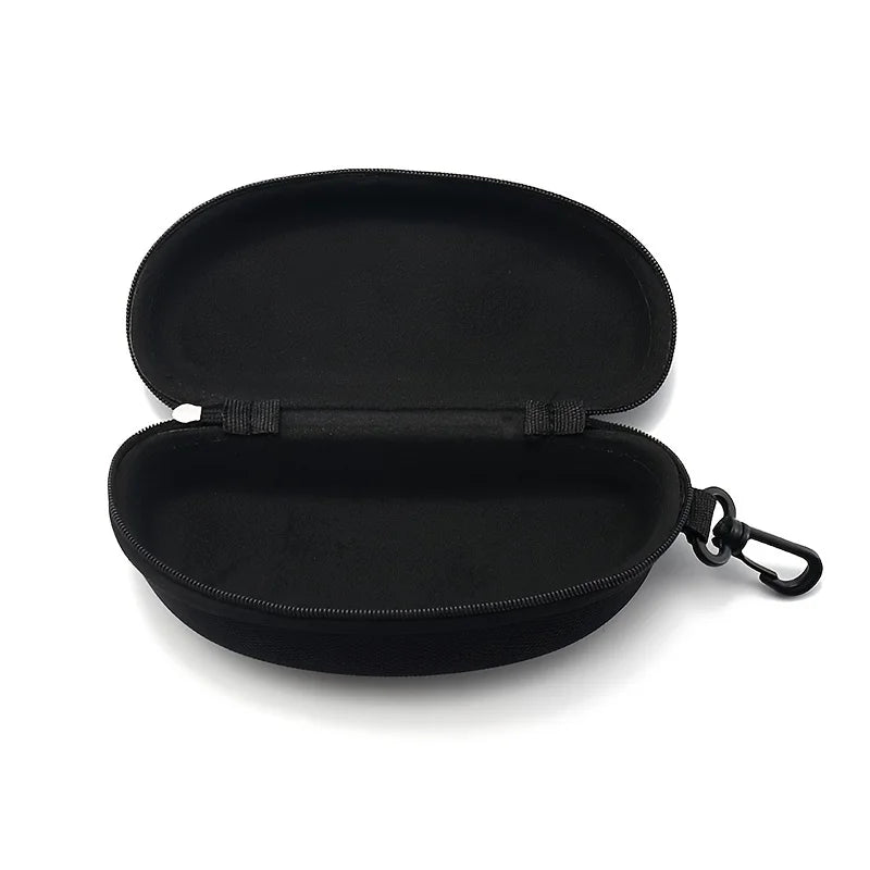 Portable Zipper Carabiner Sunglass Protector Box