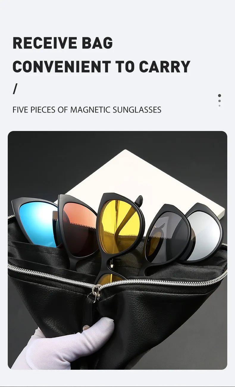 Polarized Sunglasses Magnetic Glasses