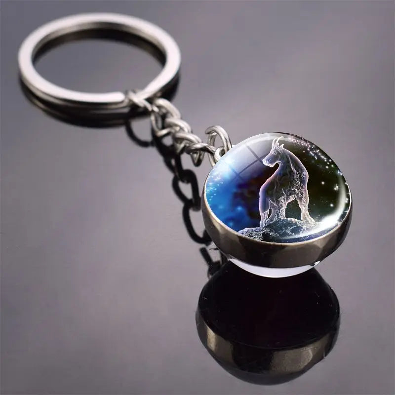 Luminous Ball Pendant Key Chain