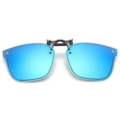 Metal Clip-On Polarized Sunglasses