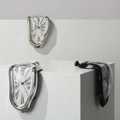 Silent Melted Wall Clock