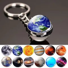  Glow In The Dark Solar System Planet Key Chain