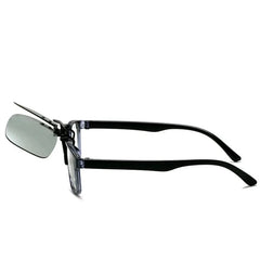 clip-on photochromic polarized glasses